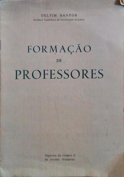 FORMAÃ‡ÃƒO DE PROFESSORES.