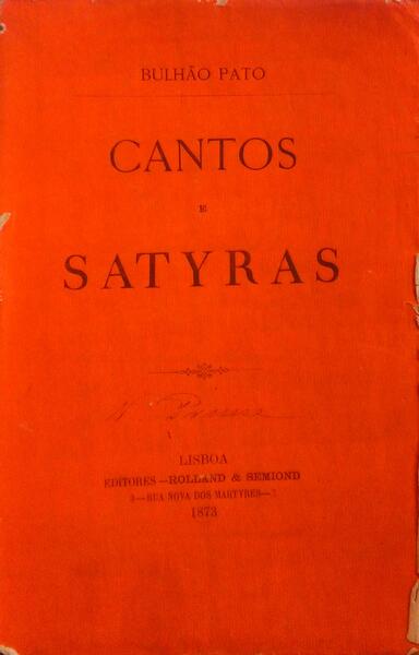 CANTOS E SATYRAS.