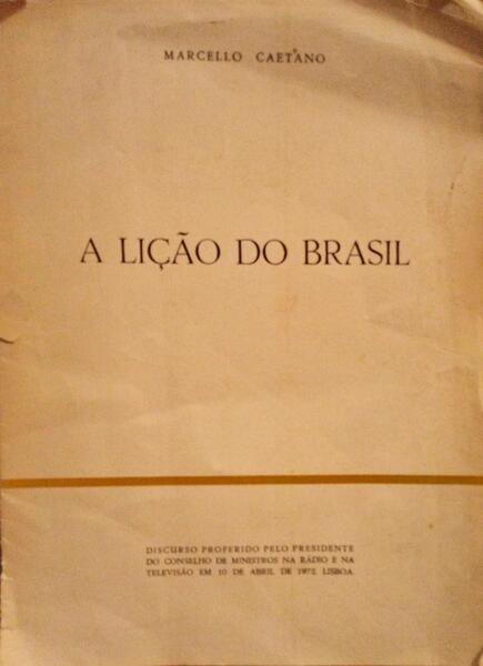 A LIÃ‡ÃƒO DO BRASIL.