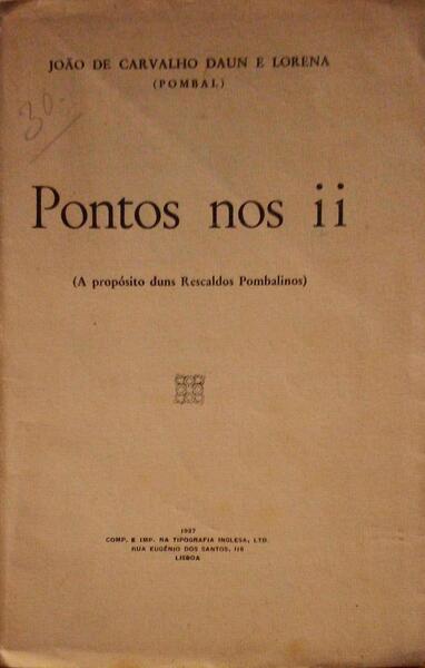 PONTOS NOS II.