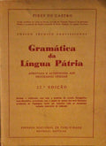 GRAMÃTICA DA LÃNGUA PÃTRIA. [22.Âª EDIÃ‡ÃƒO]