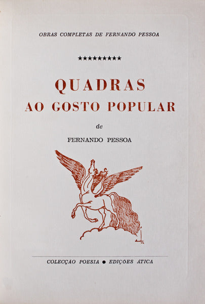 QUADRAS AO GOSTO POPULAR.