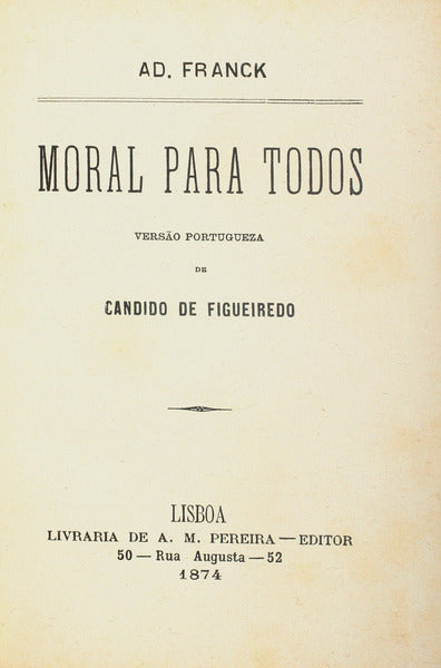 MORAL PARA TODOS.