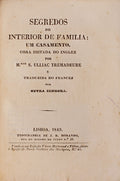 SEGREDOS DE INTERIOR DE FAMILIA: UM CASAMENTO.