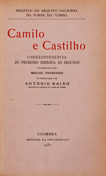 CAMILO E CASTILHO.