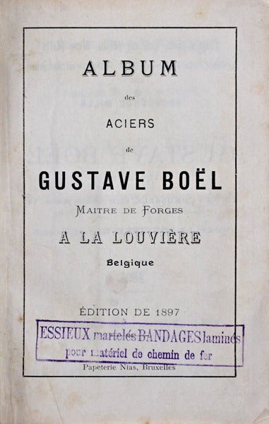 ALBUM DES ACIERS.