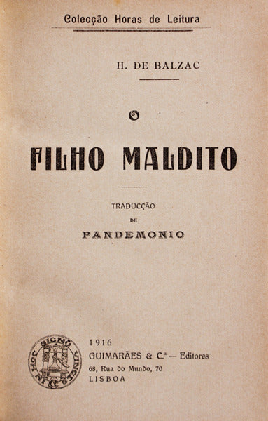 O FILHO MALDITO. [GAMBARA]