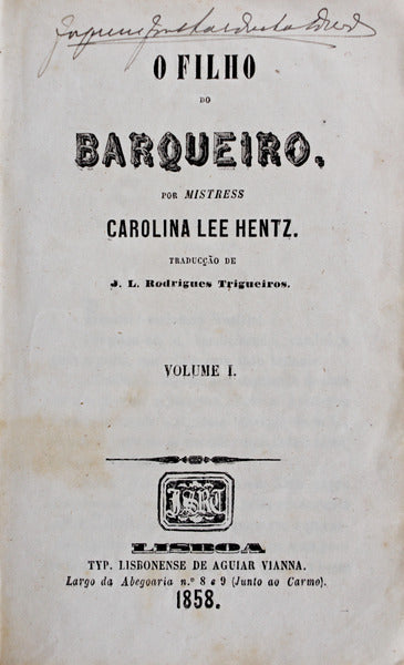 O FILHO DO BARQUEIRO.