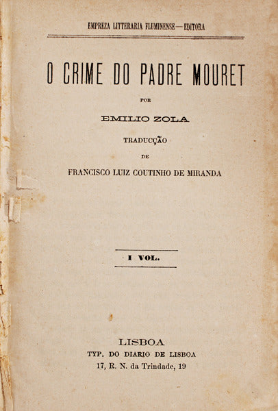 O CRIME DO PADRE MOURET.