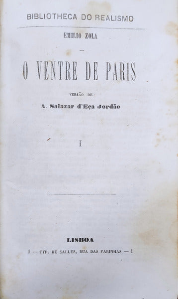 O VENTRE DE PARIS.