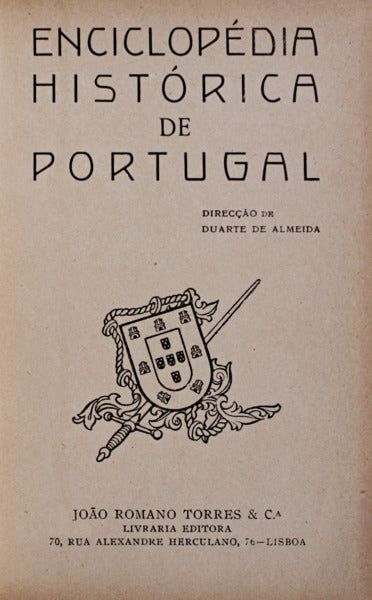ENCICLOPÃ‰DIA HISTÃ“RICA DE PORTUGAL. [Volume V]