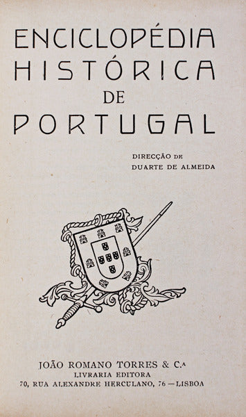 ENCICLOPÃ‰DIA HISTÃ“RICA DE PORTUGAL. [Volume VIII]