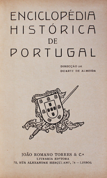 ENCICLOPÃ‰DIA HISTÃ“RICA DE PORTUGAL. [Volume X]