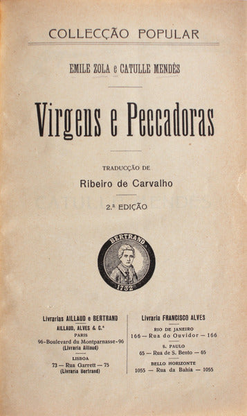 VIRGENS E PECCADORAS.