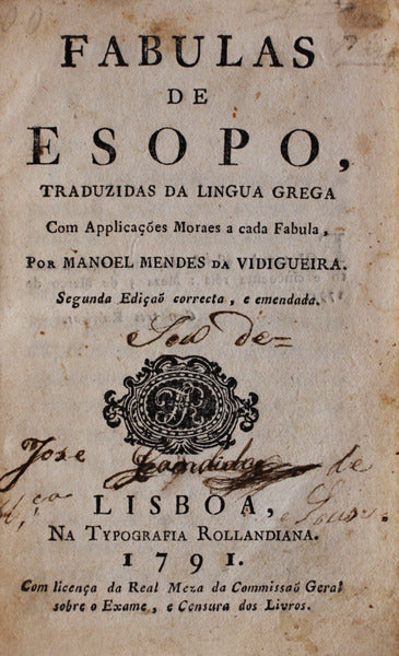 FABULAS DE ESOPO,