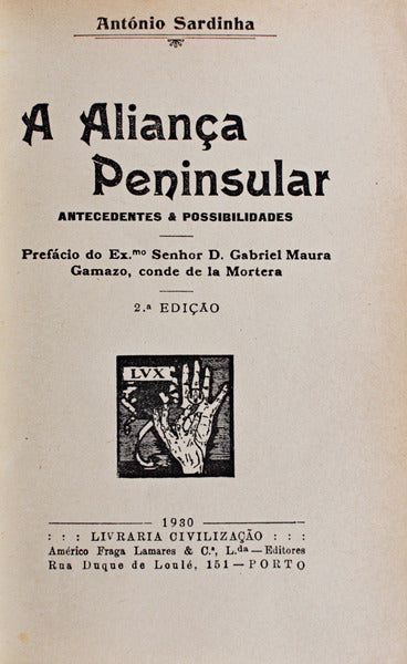 A ALIANÃ‡A PENINSULAR.