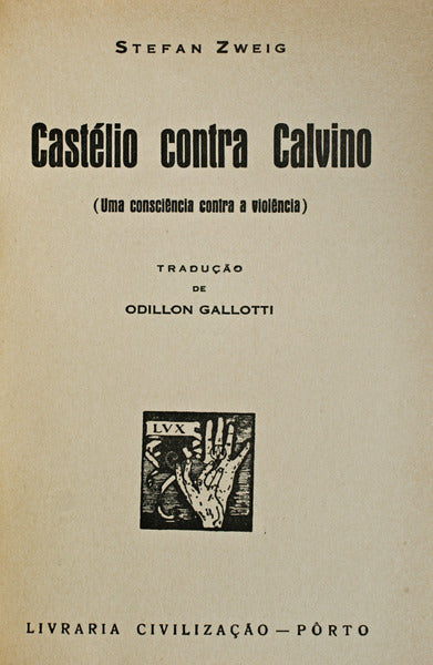 CASTÃ‰LIO CONTRA CALVINO. [ENC.]
