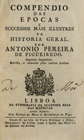 COMPENDIO DAS EPOCAS E SUCESSOS MAIS ILLUSTRES DA HISTORIA GERAL.