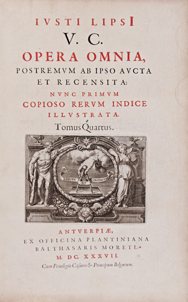 OPERA OMNIA, [TOMUS QUARTUS.]