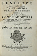 PENELOPE TRADUCÃ‡ÃƒO LIVRE DA TRAGEDIA