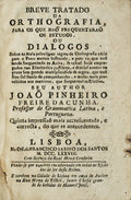 BREVE TRATADO DA ORTHOGRAFIA,