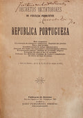 LEGISLAÃ‡ÃƒO, LEIS, DECRETOS E PORTARIAS DA RÃˆPÃšBLICA PORTUGUESA