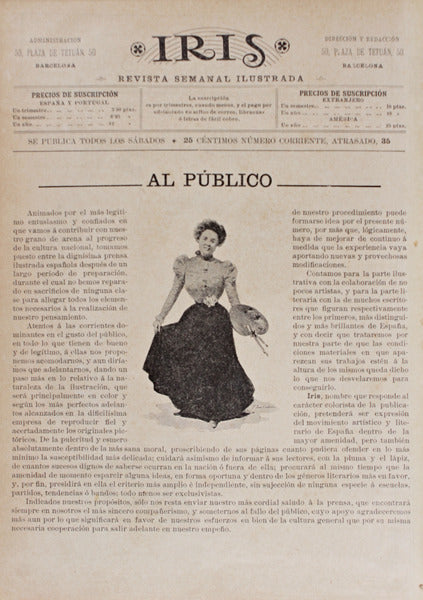 IRIS, REVISTA SEMANAL ILUSTRADA.