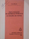 PRIVATIZAÃ‡ÃƒO DE EMPRESAS PÃšBLICAS AS OPÃ‡Ã•ES DE VENDA.