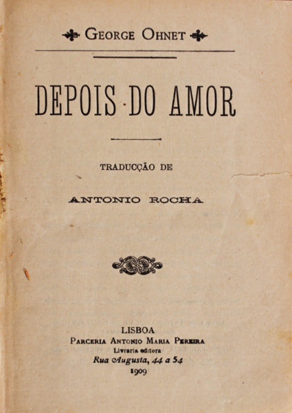 DEPOIS DO AMOR.