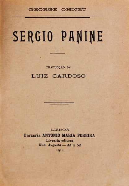 SERGIO PANINE.