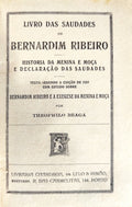 HISTÃ“RIA DA MENINA E MOÃ‡A E DECLARAÃ‡ÃƒO DAS SAUDADES.