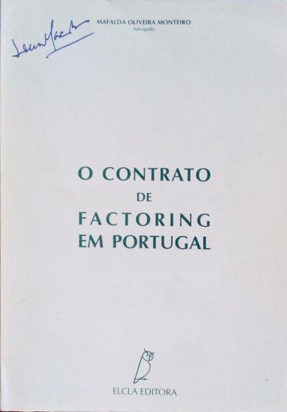 O CONTRATO DE FACTORING EM PORTUGAL.