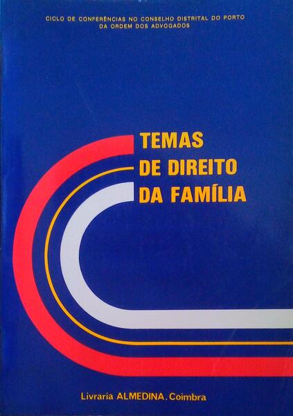 TEMAS DE DIREITO DA FAMÃLIA.