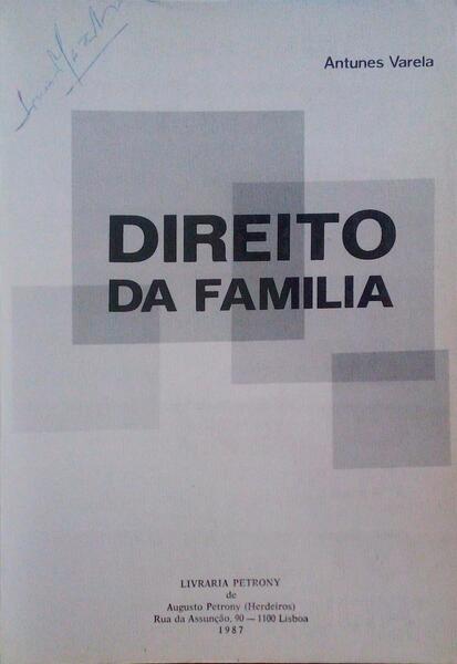 DIREITO DA FAMILIA.