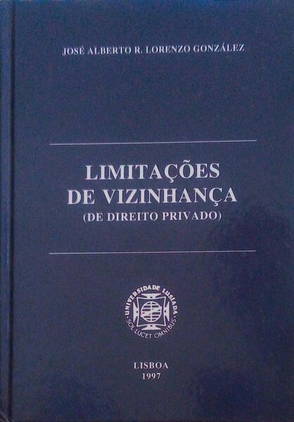 LIMITAÃ‡Ã•ES DE VIZINHANÃ‡A DE DIREITO PRIVADO.