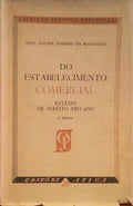 DO ESTABELECIMENTO COMERCIAL, ESTUDO DE DIREITO PRIVADO.