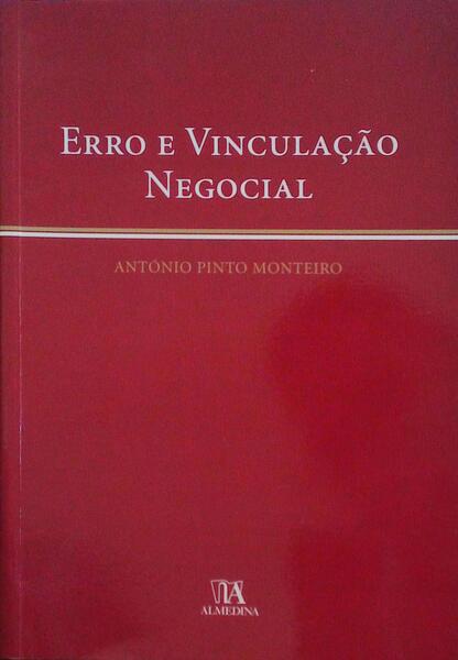 ERRO E VINCULAÃ‡ÃƒO NEGOCIAL.