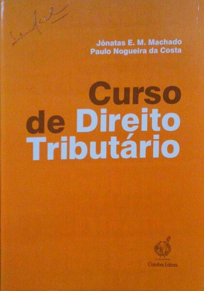 CURSO DE DIREITO TRIBUTÃRIO.