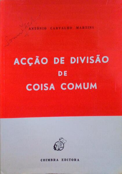 ACÃ‡ÃƒO DE DIVISÃƒO DE COISA COMUM.