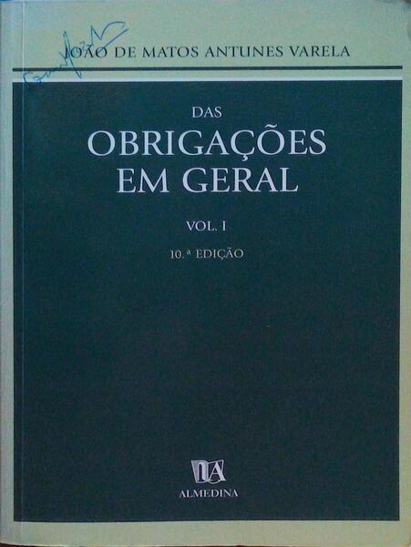 DAS OBRIGAÃ‡Ã•ES EM GERAL.