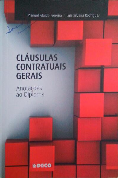 CLÃ?USULAS CONTRATUAIS GERAIS.