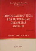 CÃ“DIGO DA INSOLVÃŠNCIA E DA RECUPERAÃ‡ÃƒO DE EMPRESAS. [ED. 2006]