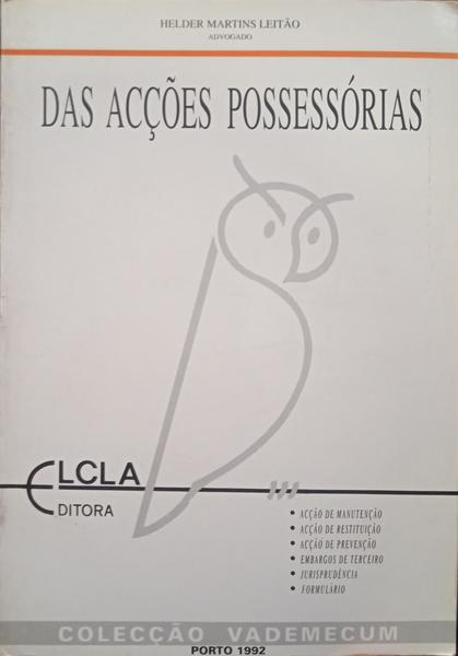 DAS ACÃ‡Ã•ES POSSESSÃ“RIAS.