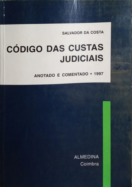 CÓDIGO DAS CUSTAS JUDICIAIS.