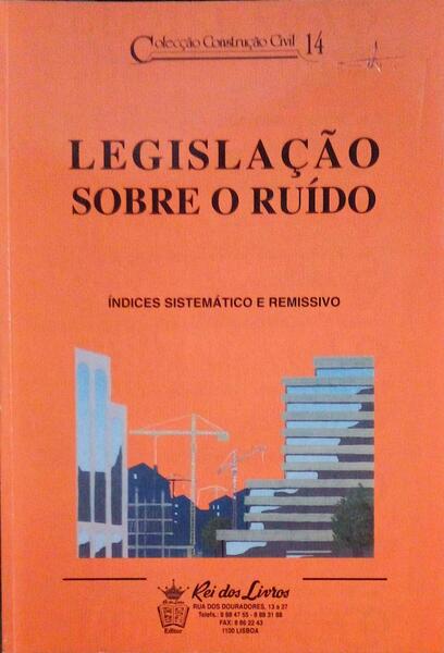 LEGISLAÃ‡ÃƒO SOBRE O RUÃDO.