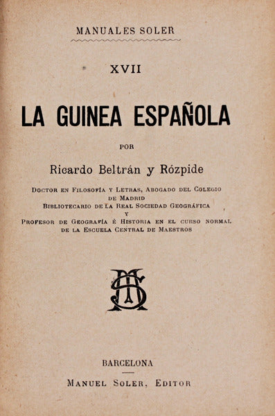 LA GUINEA ESPAÃ‘OLA.