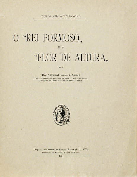 O REI FORMOSO E A FLOR DE ALTURA.