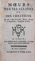 MÅ’URS DES ISRAÃ‰LITES ET DES CHRÃ‰TIENS.