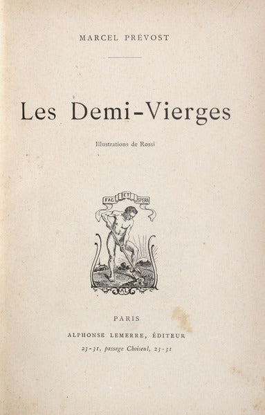 LES DEMI-VIERGES