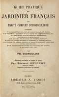 GUIDE PRATIQUE DU JARDINIER FRANÃ‡AIS OU TRAITÃ‰ COMPLET D'HORTICULTURE.